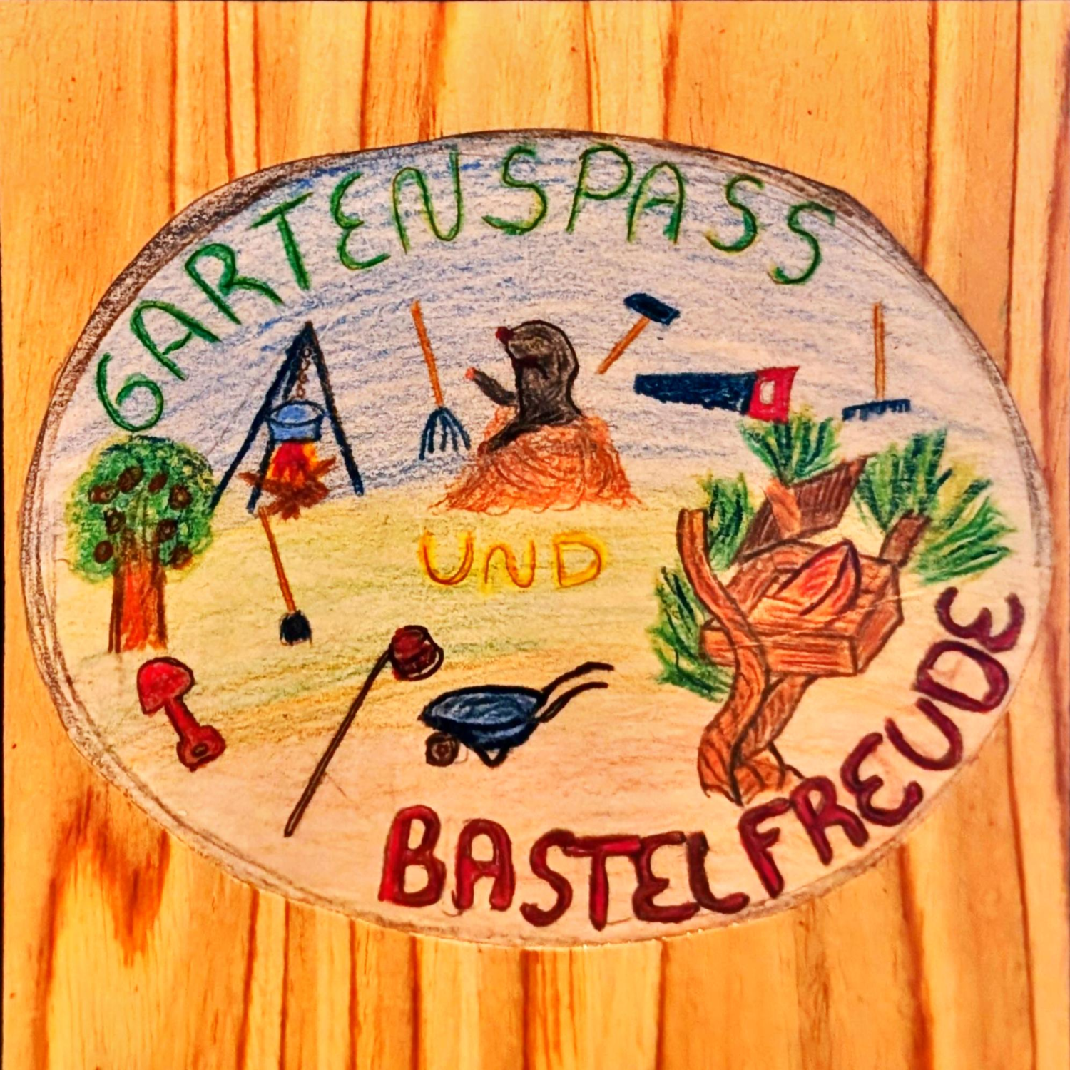 Gartenspaß und Bastelfreude Logo